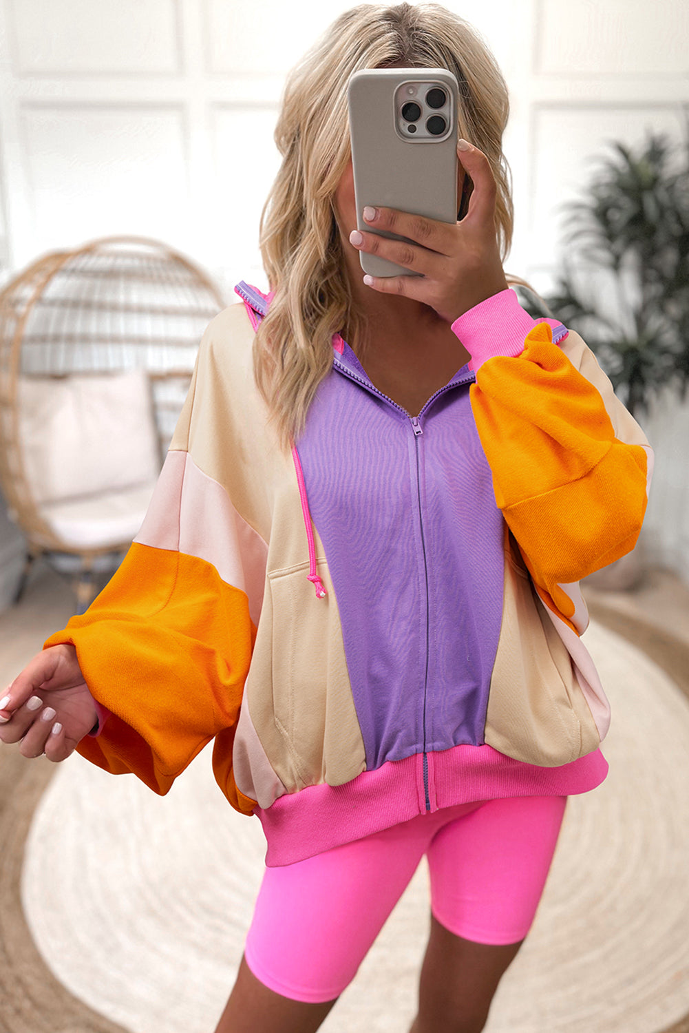 Colorful hoodie 