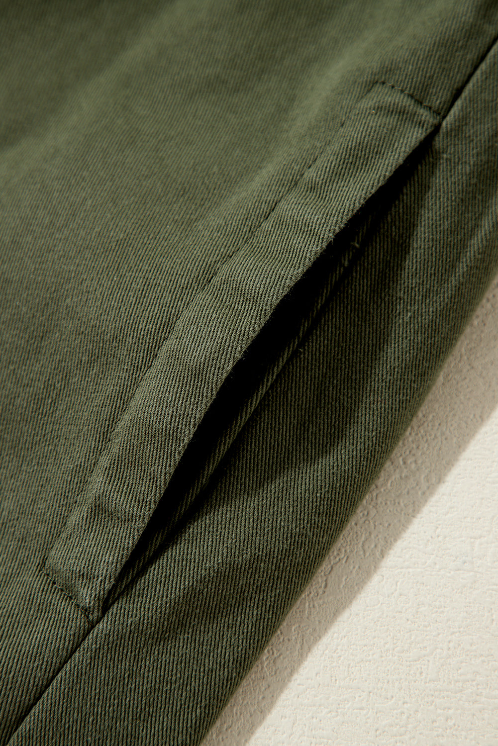 Cotton jacket with zip and buttons 