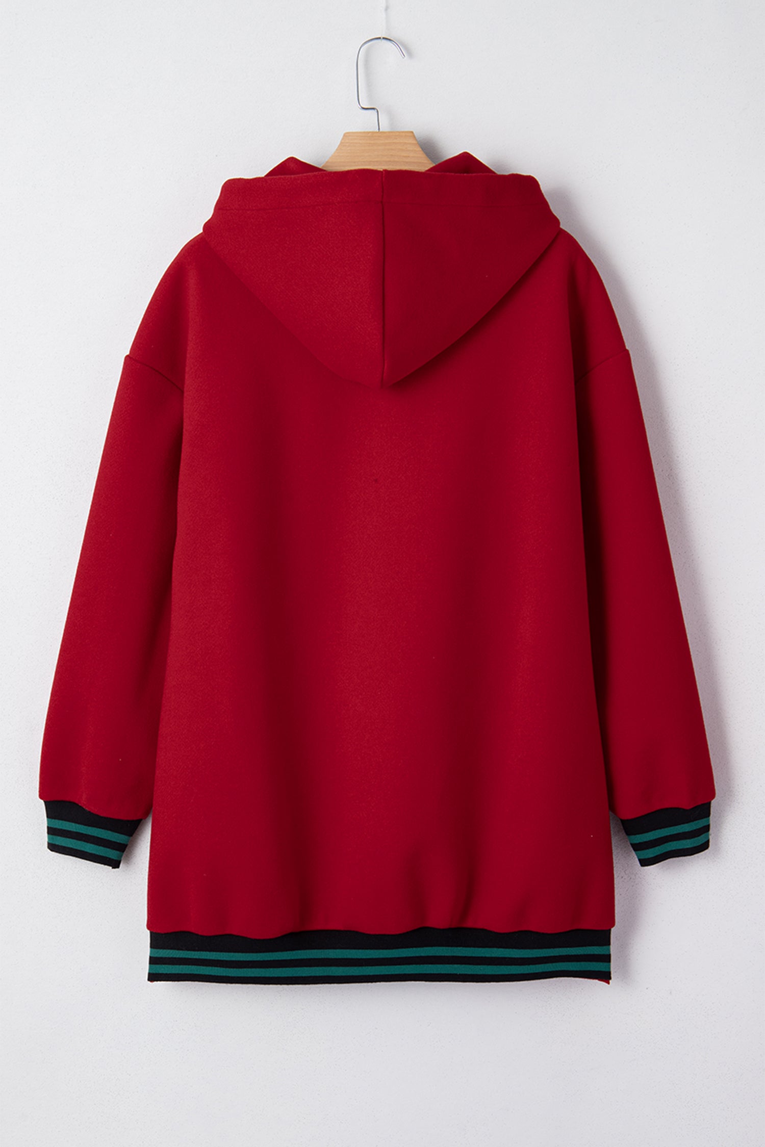 Дълъг суичър с качулка