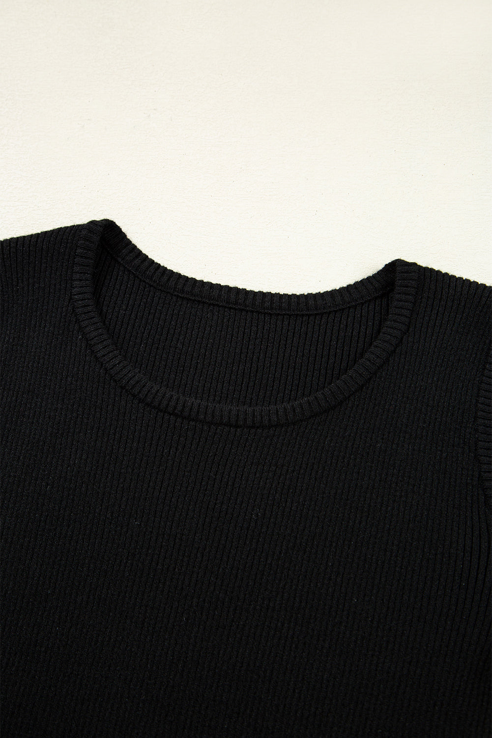 Stretchy off-shoulder sweater 