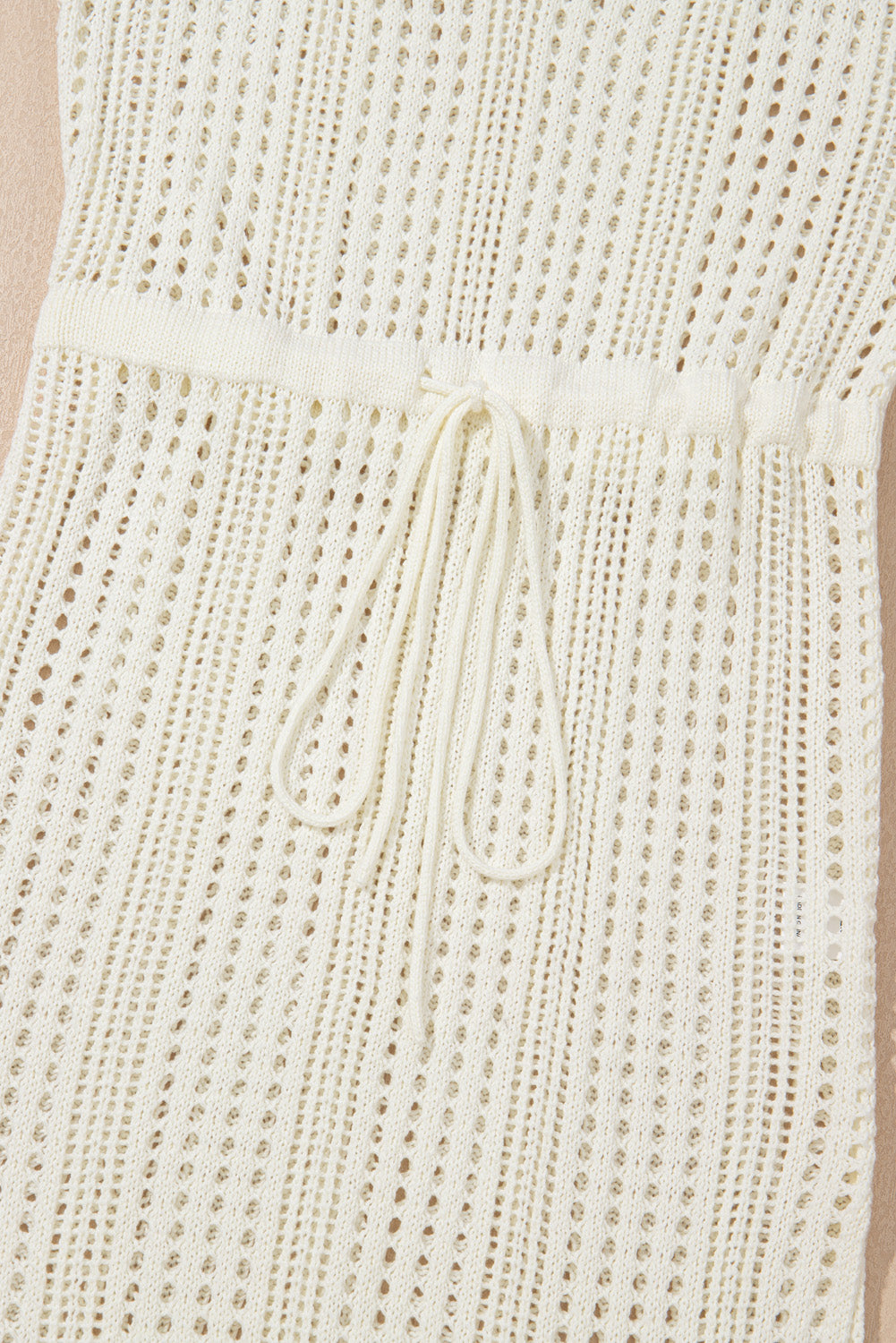 Knitted beach dress 