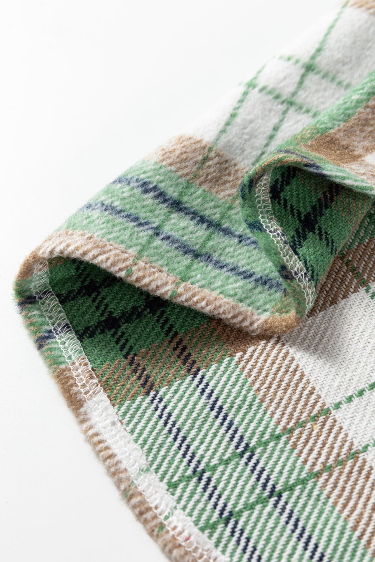 Plaid shacket shirt 