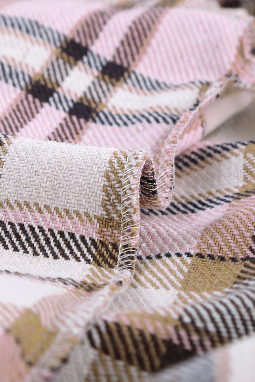 Карирана риза тип яке (shacket)