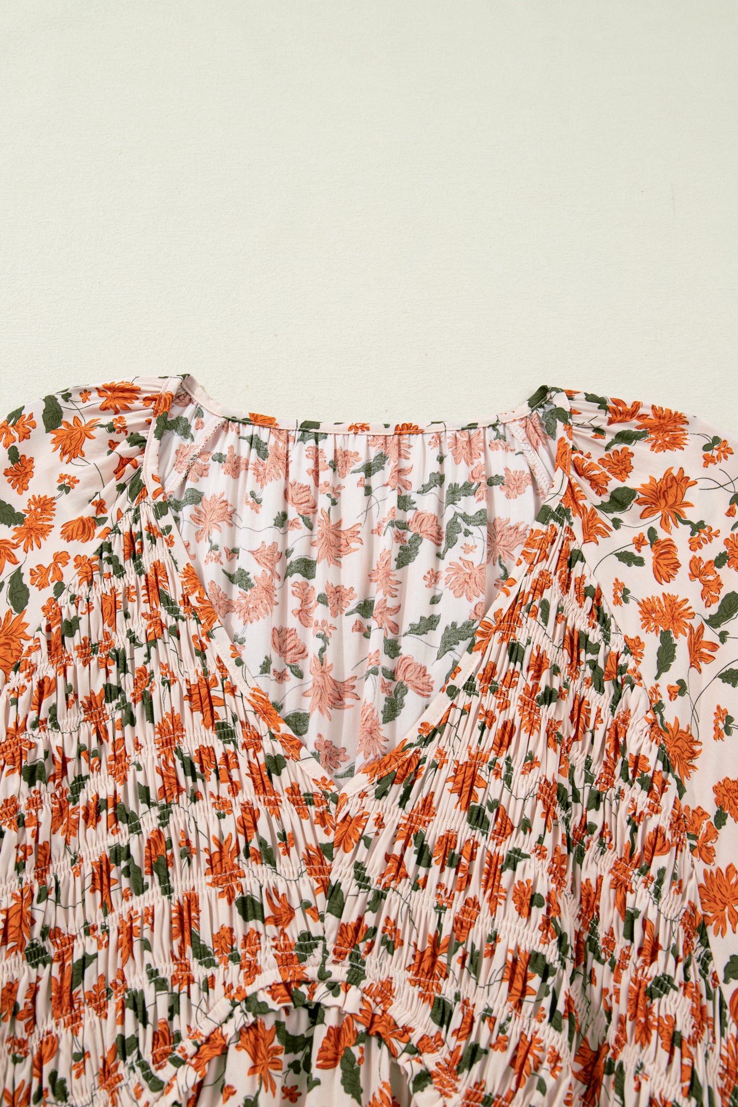 Floral print dress 