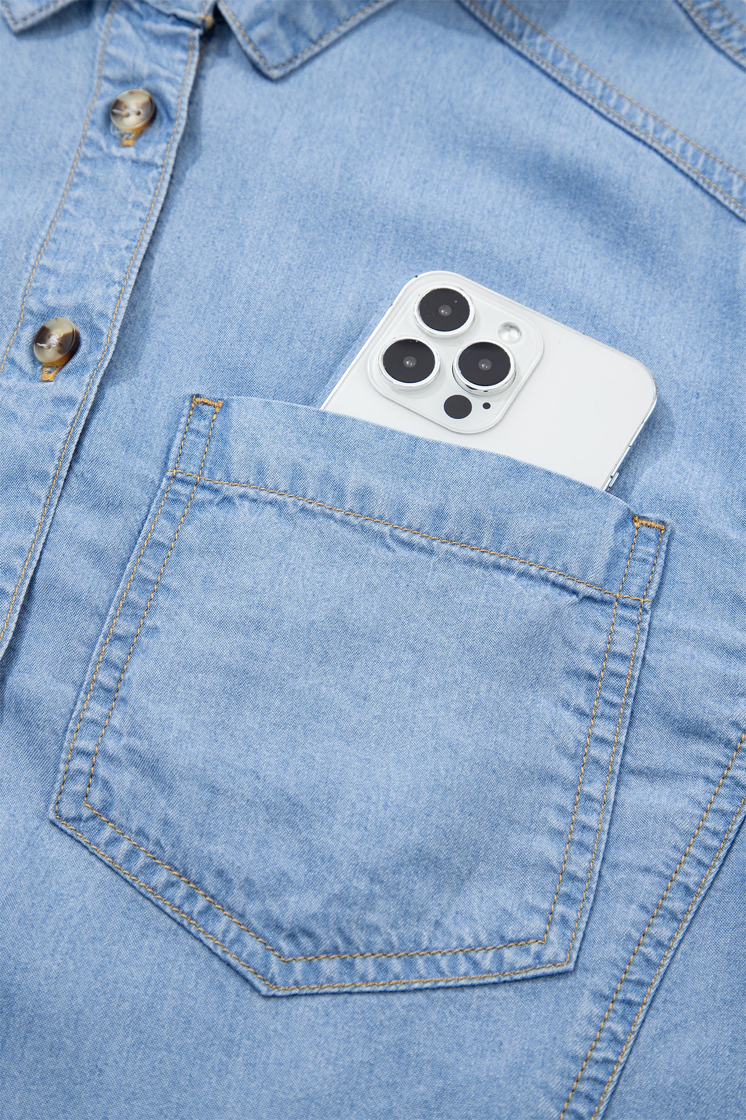 Риза с 3/4 ръкав