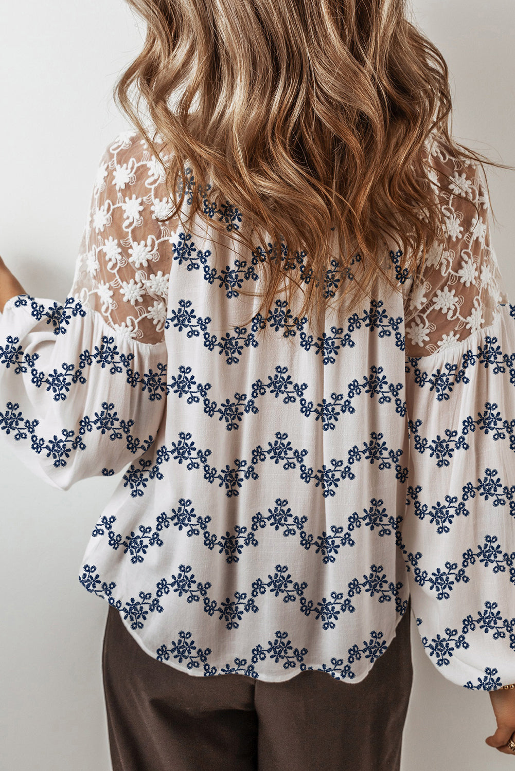 Блуза с дълъг ръкав