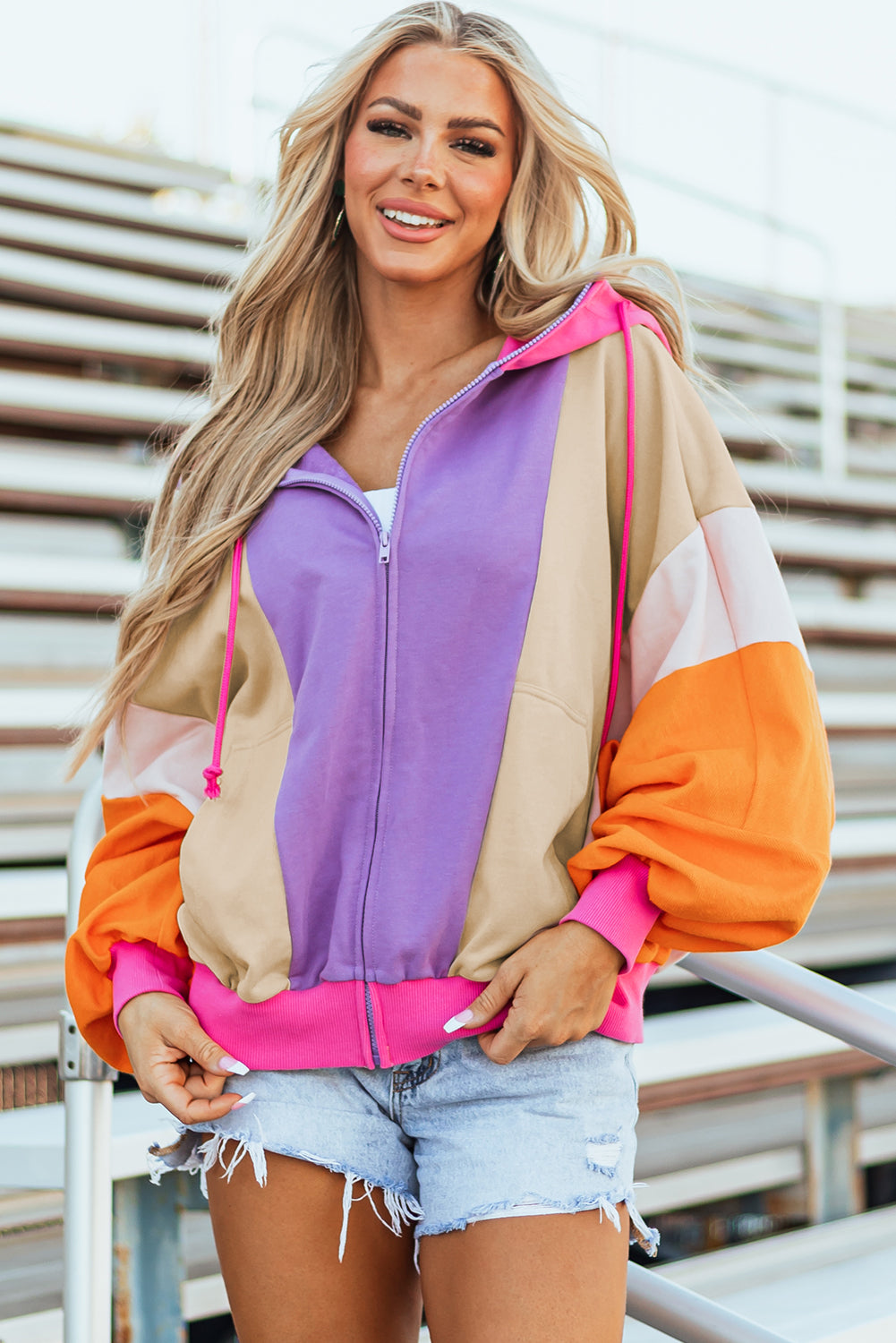 Colorful hoodie 