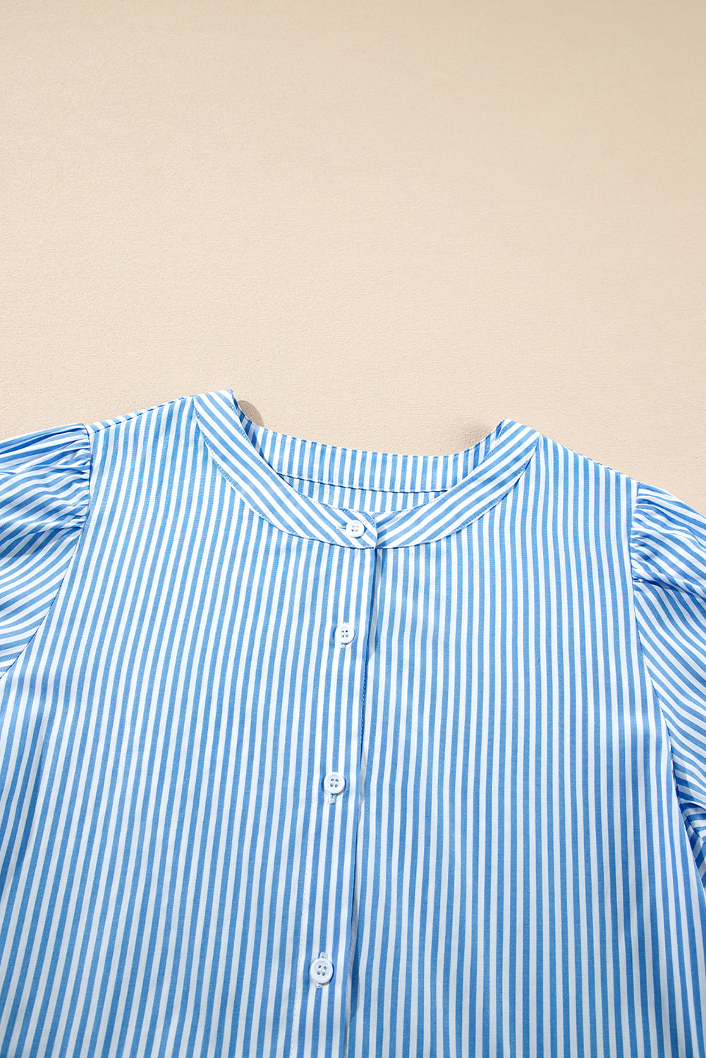 Дълга рокля на райе