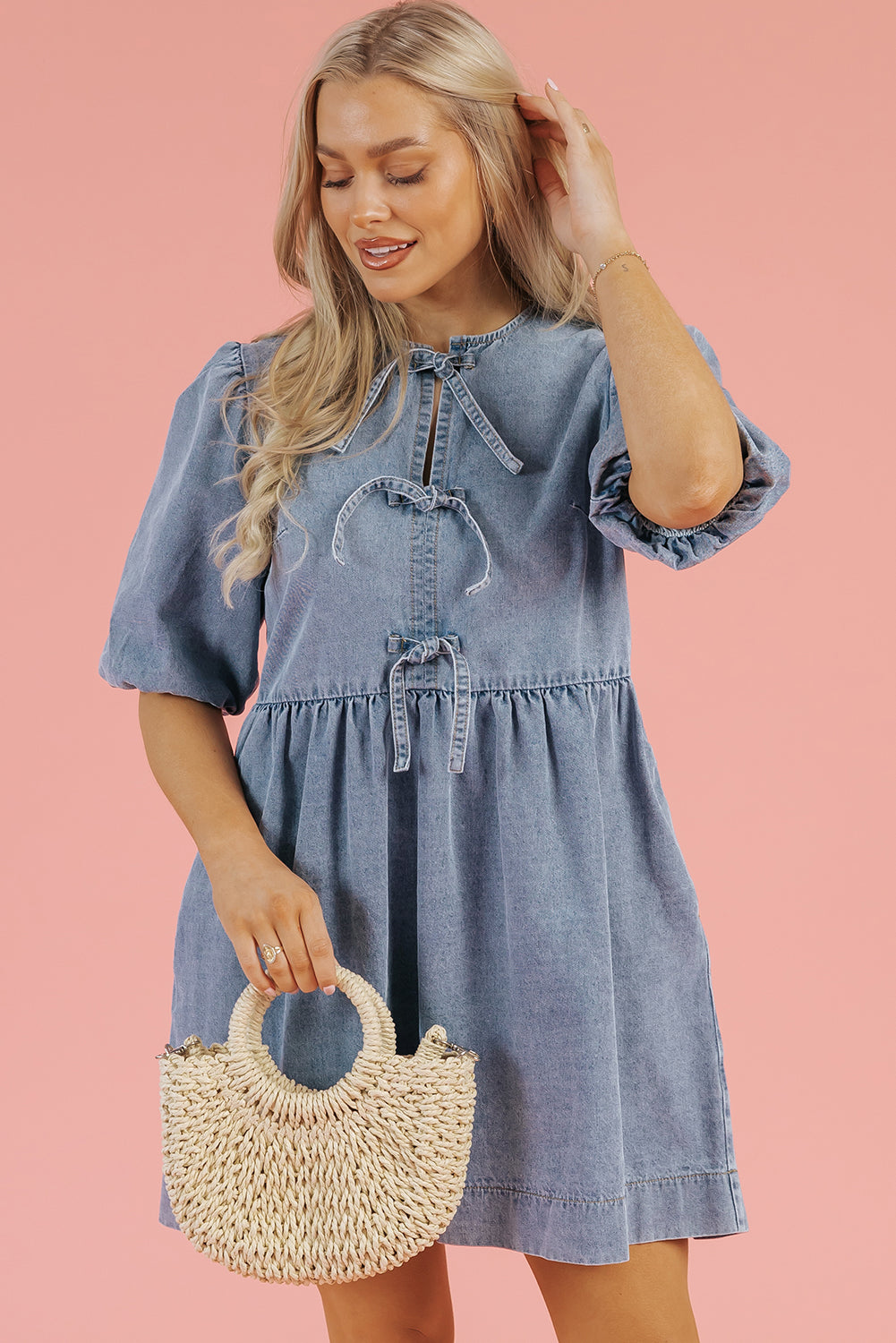 Denim dress 