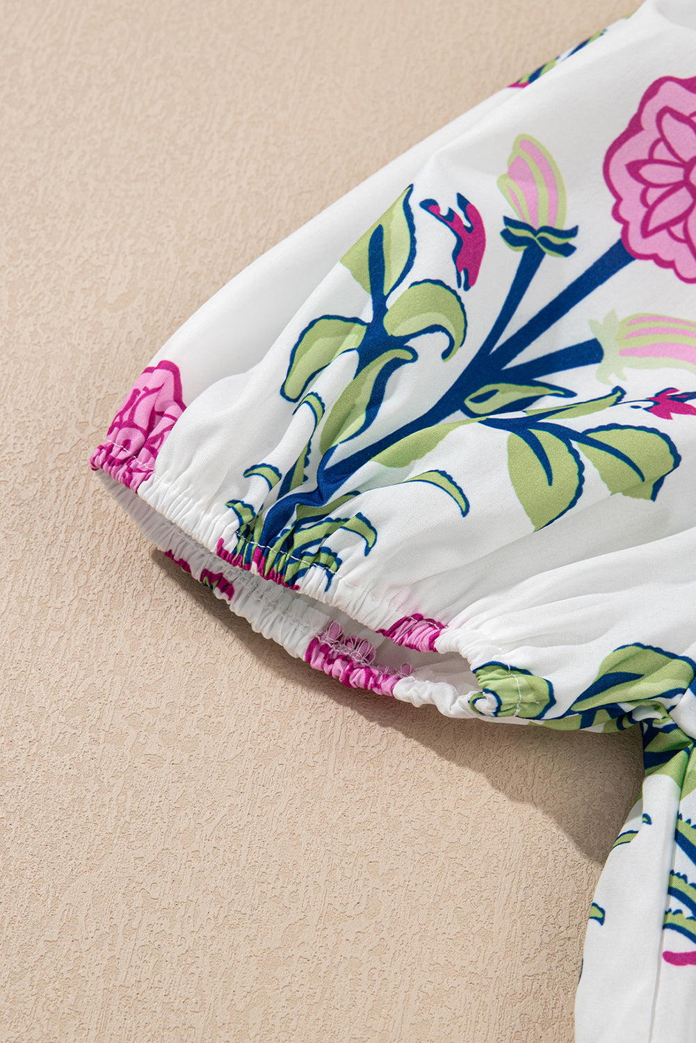 Дълга рокля с флорален принт