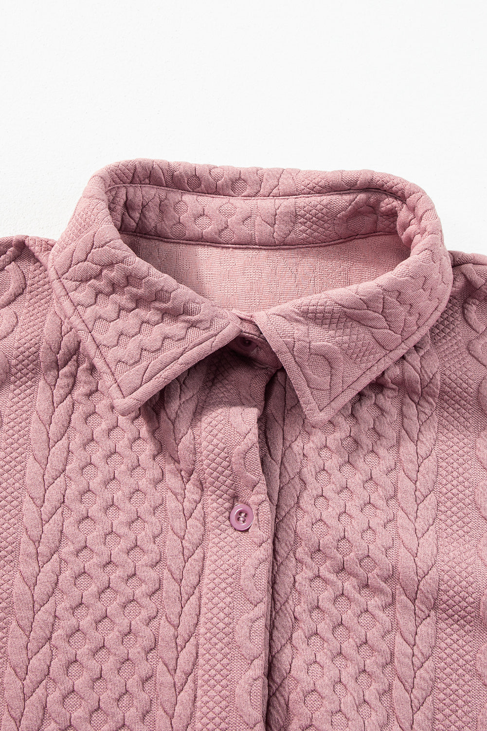 Риза тип яке (shacket) с буфан ръкави