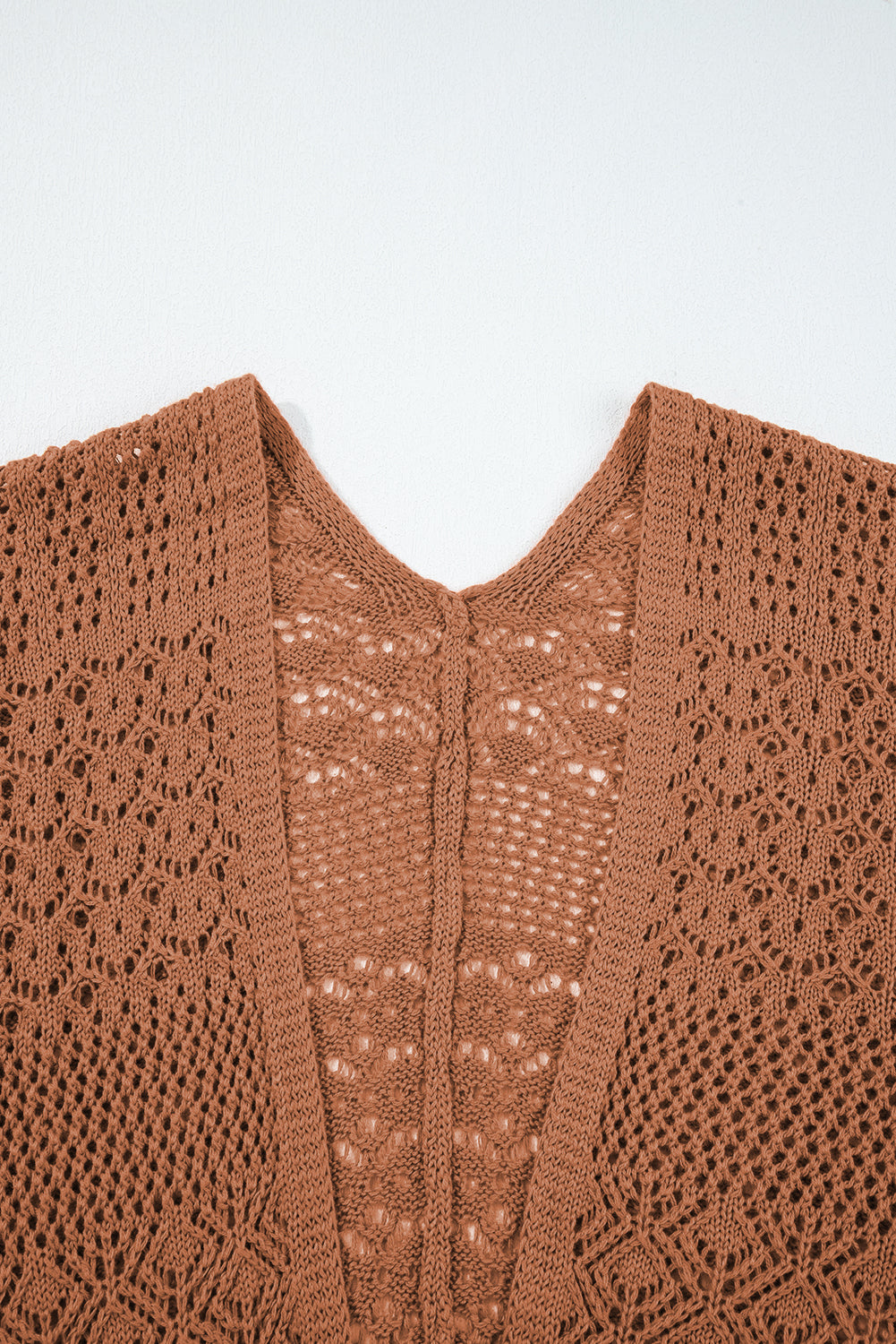 Openwork cardigan 
