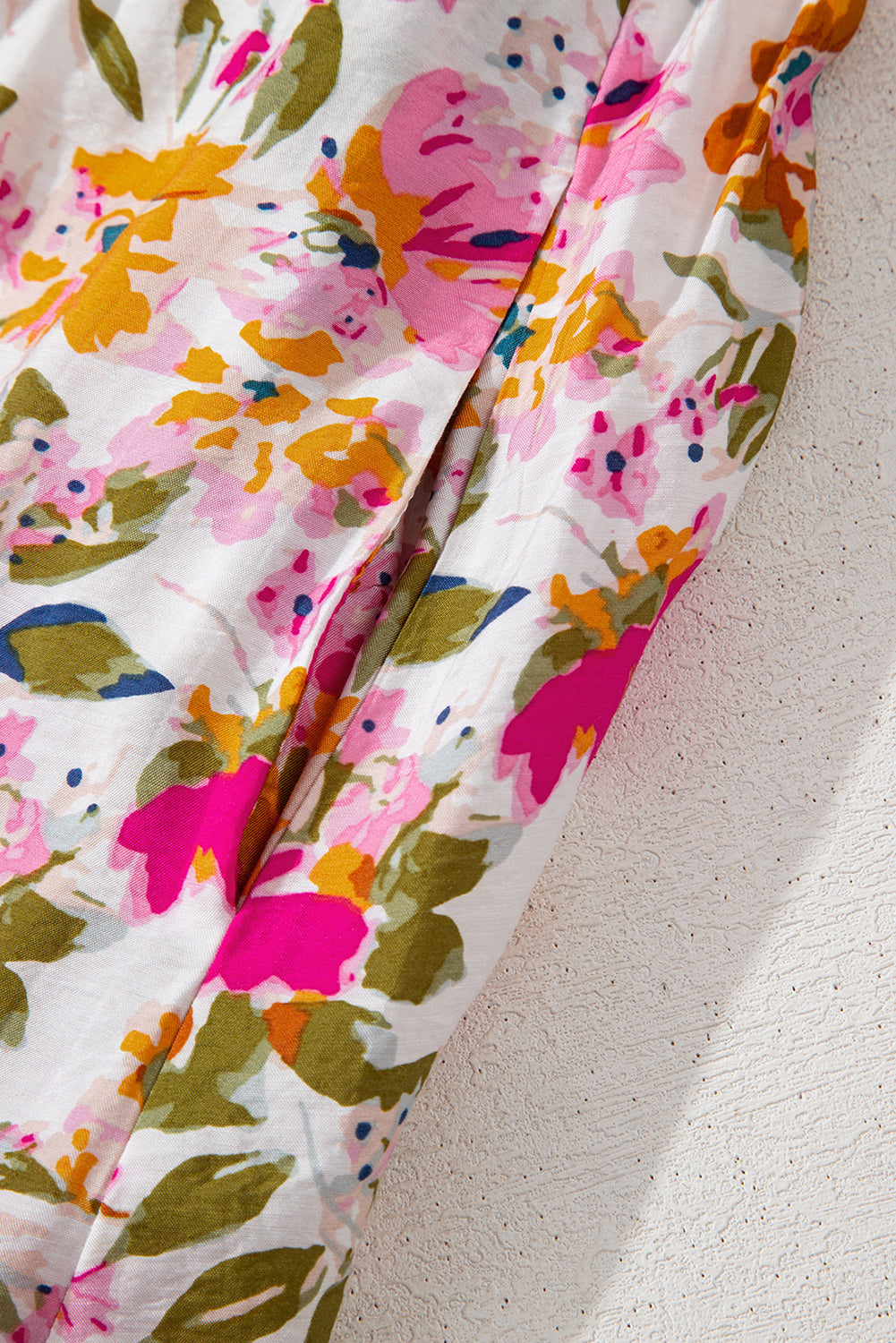 Дълга рокля с принт на цветя