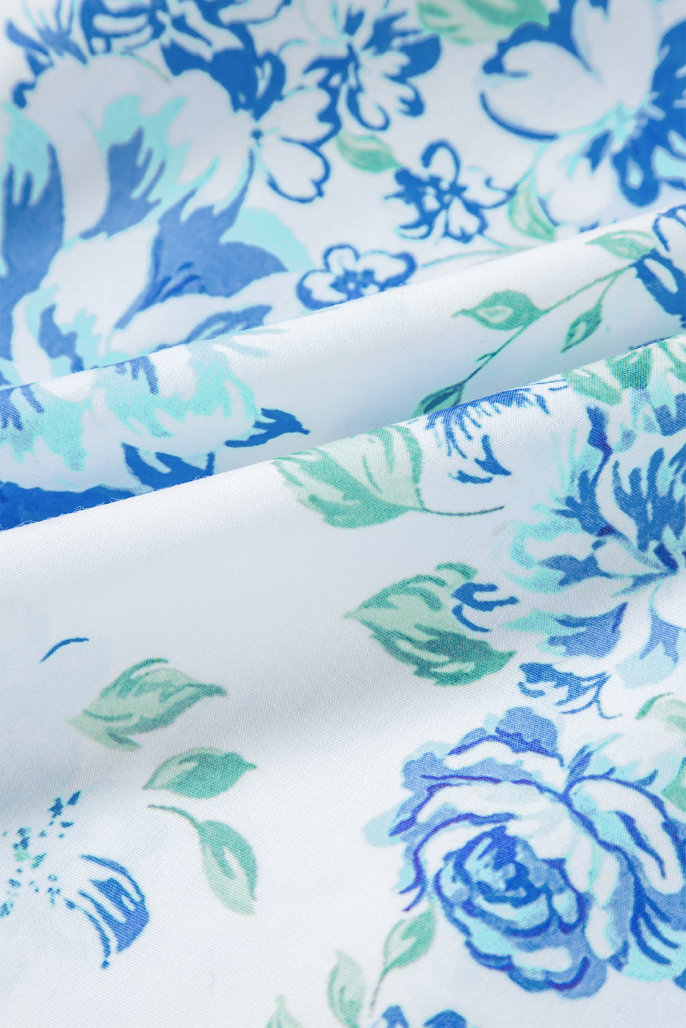 Риза с флорален принт