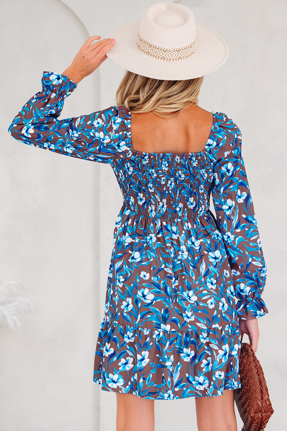 Floral print dress 