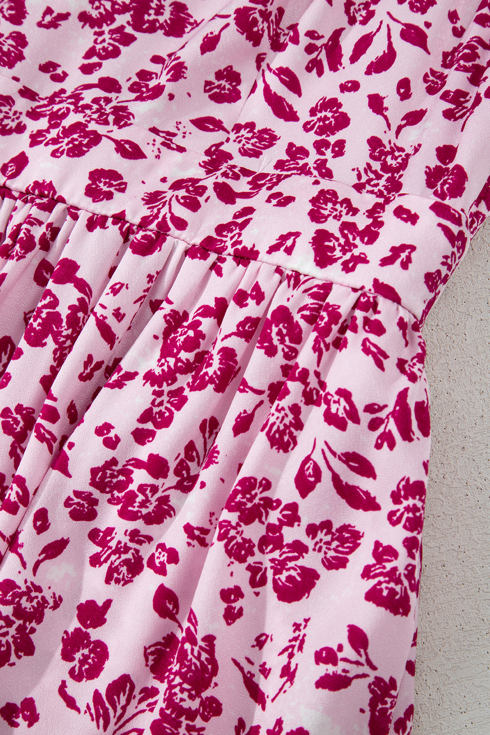 Дълга рокля с флорален принт