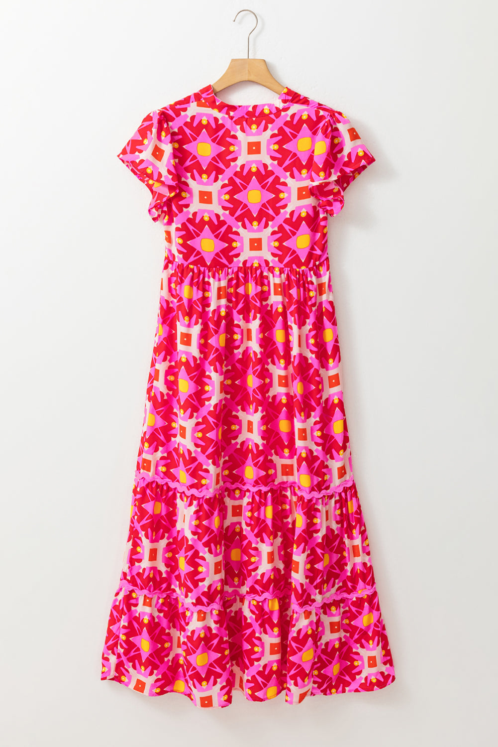 Long dress with print 
