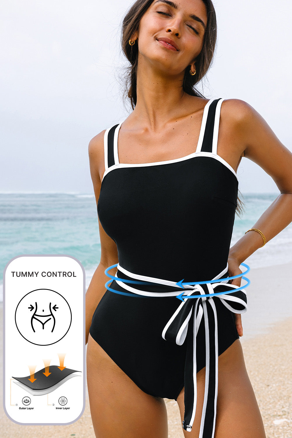 One-piece swimsuit 