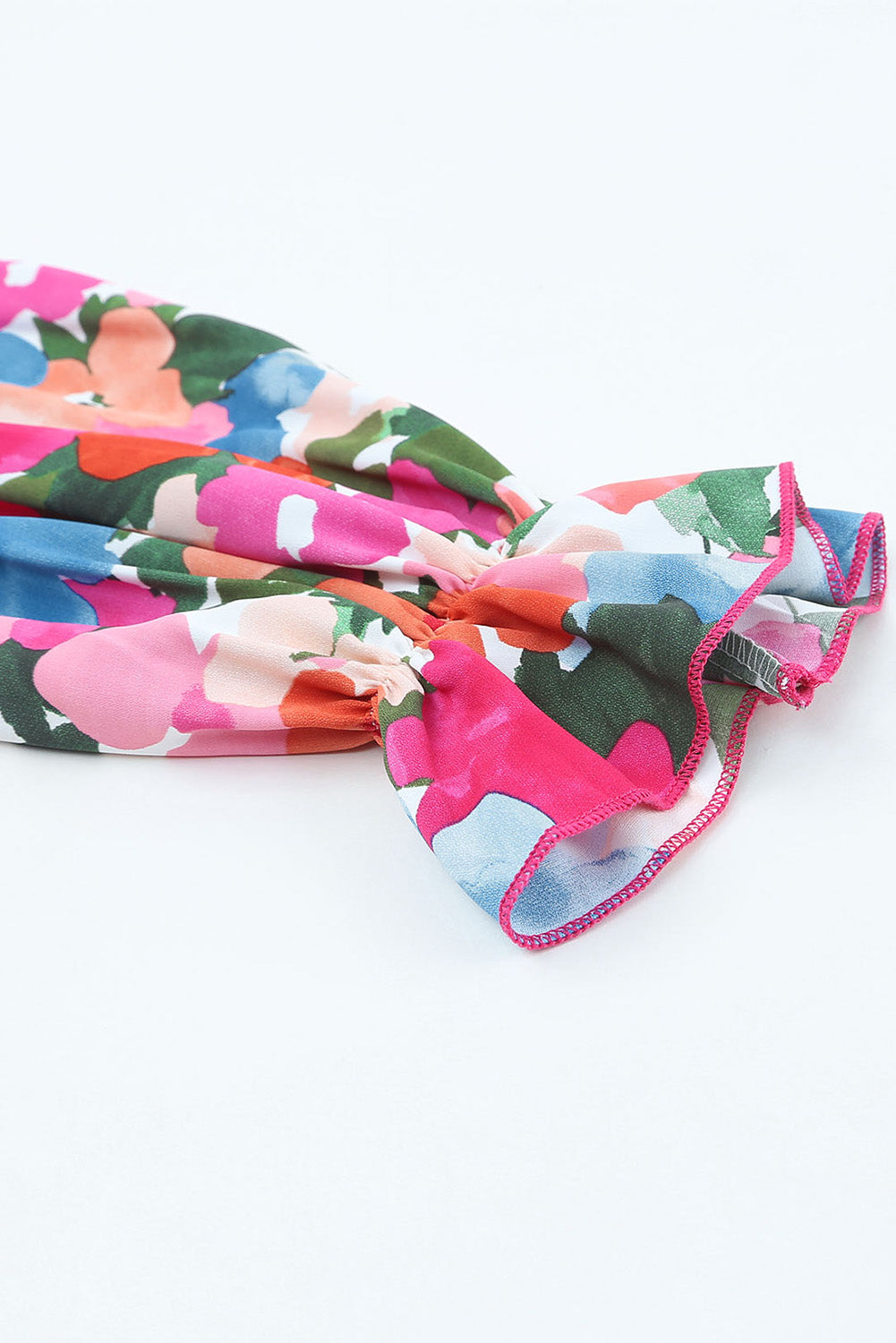 Блуза с принт на цветя