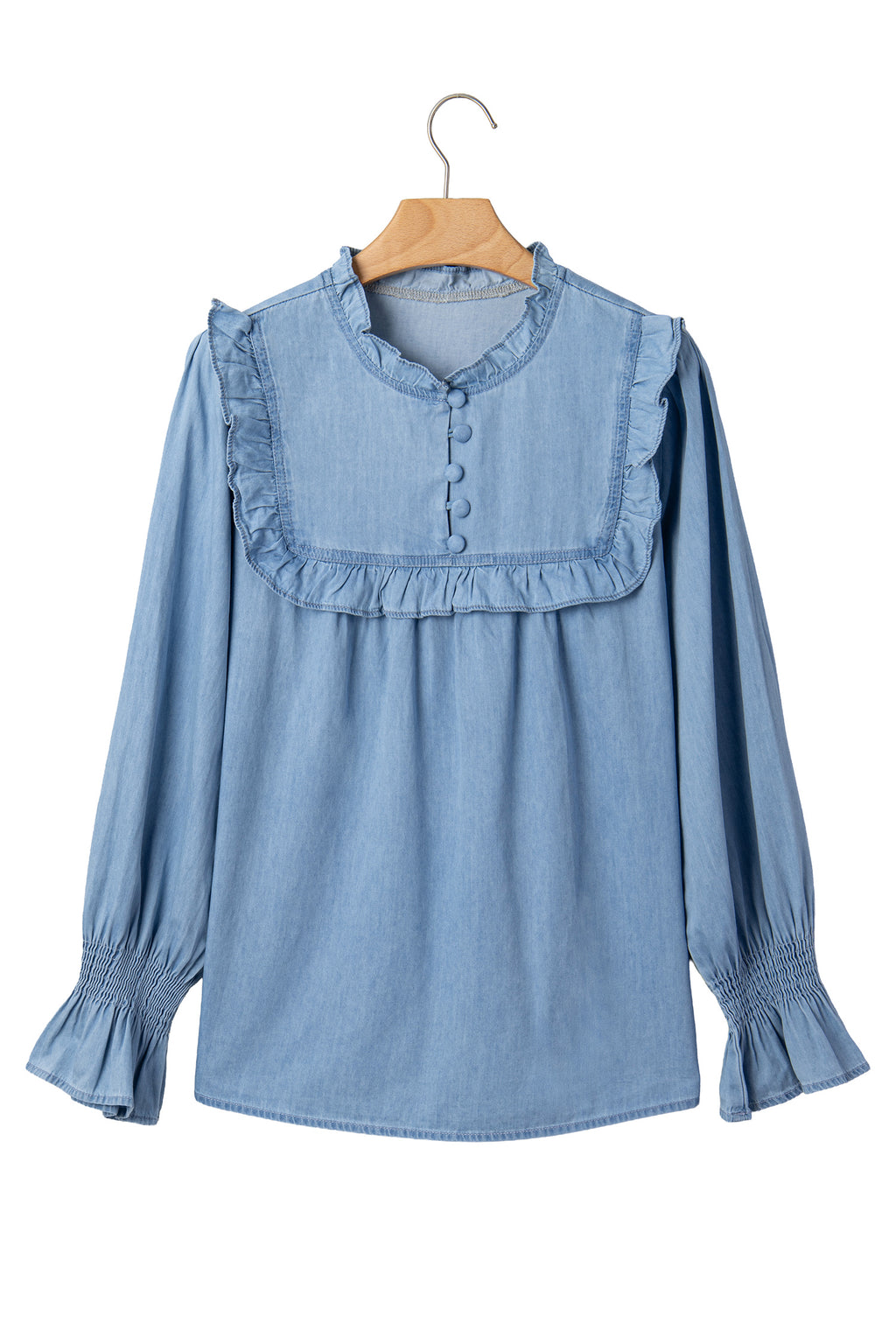 Denim blouse