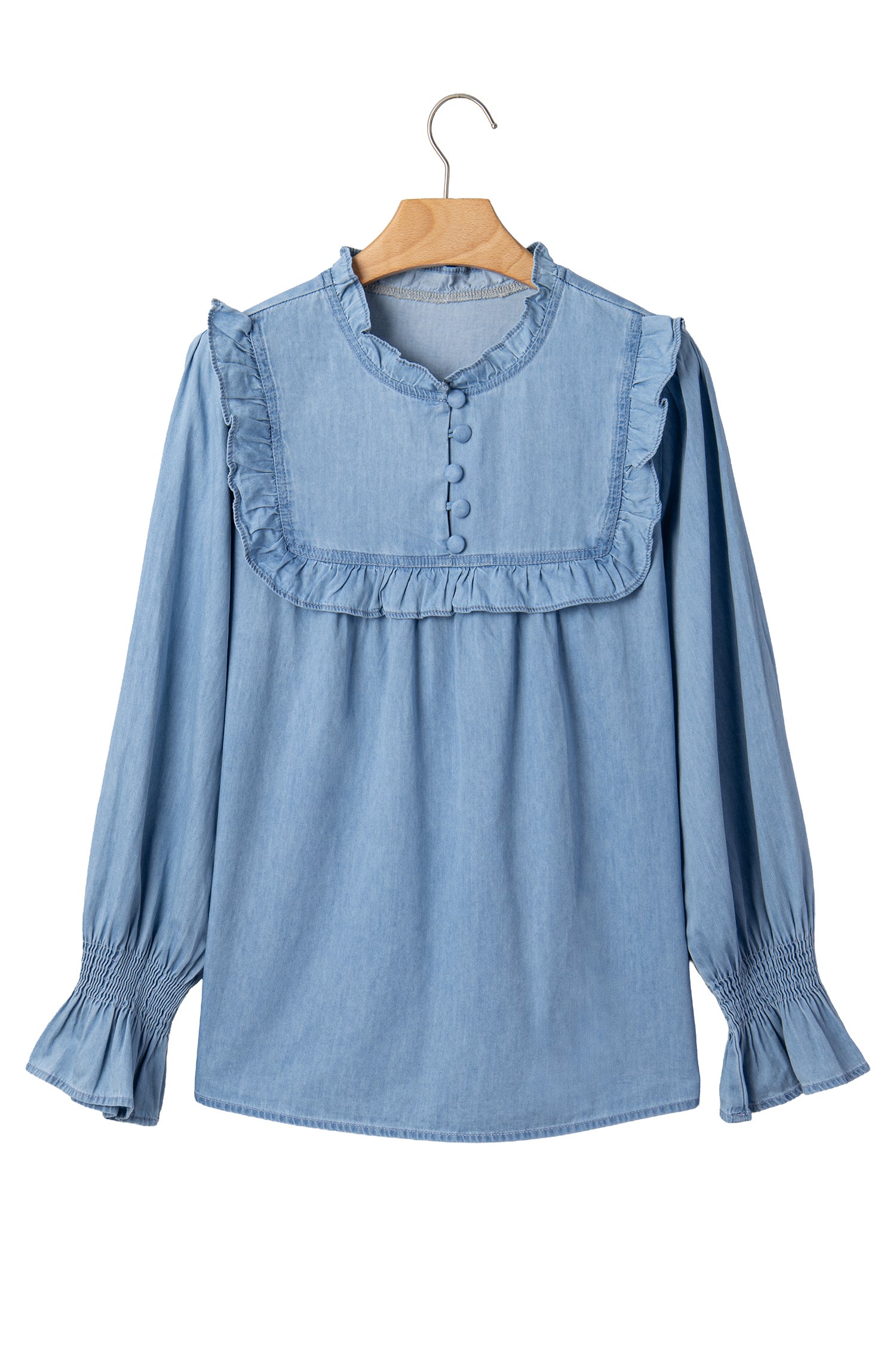 Denim blouse