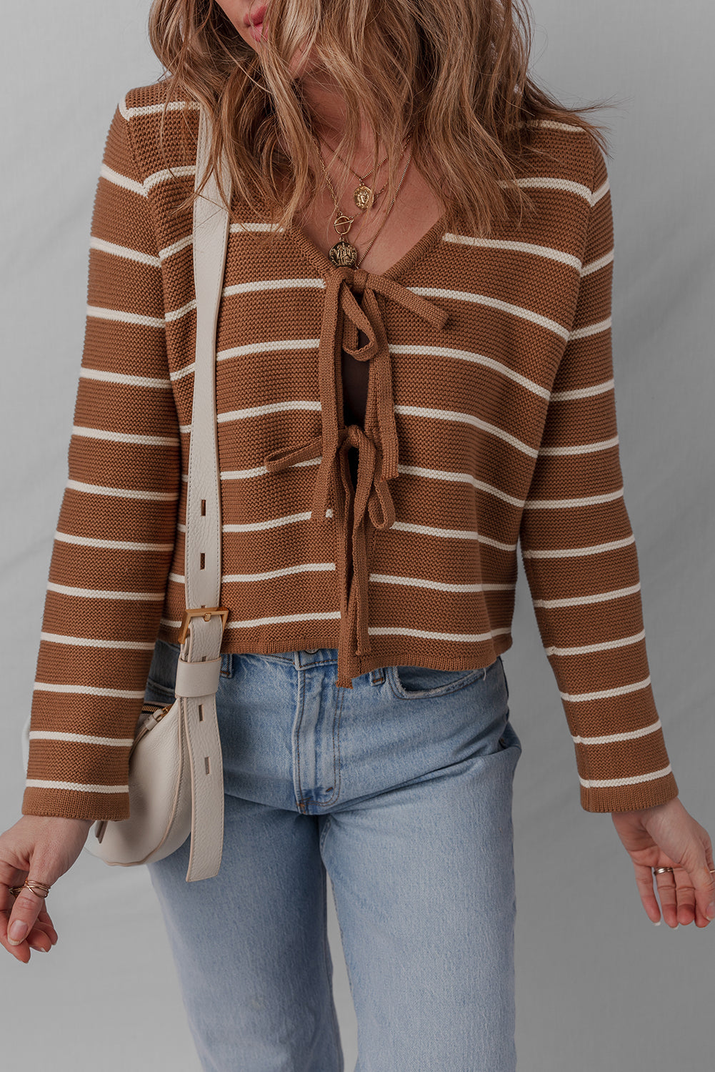 Striped cardigan 