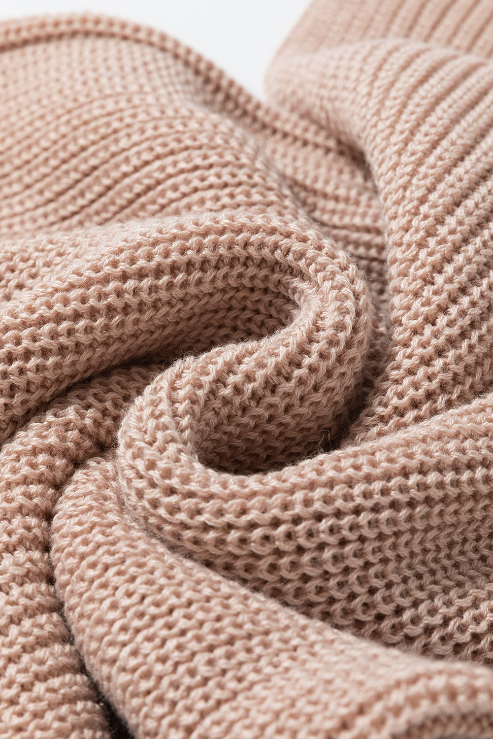 Плетен топ тип пуловер с поло яка