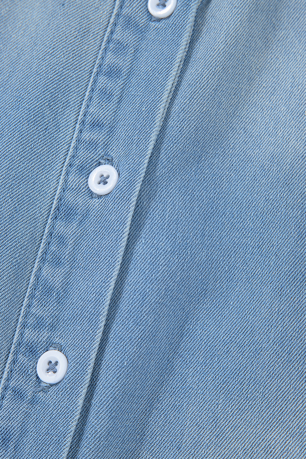 Дънкова рокля тип риза