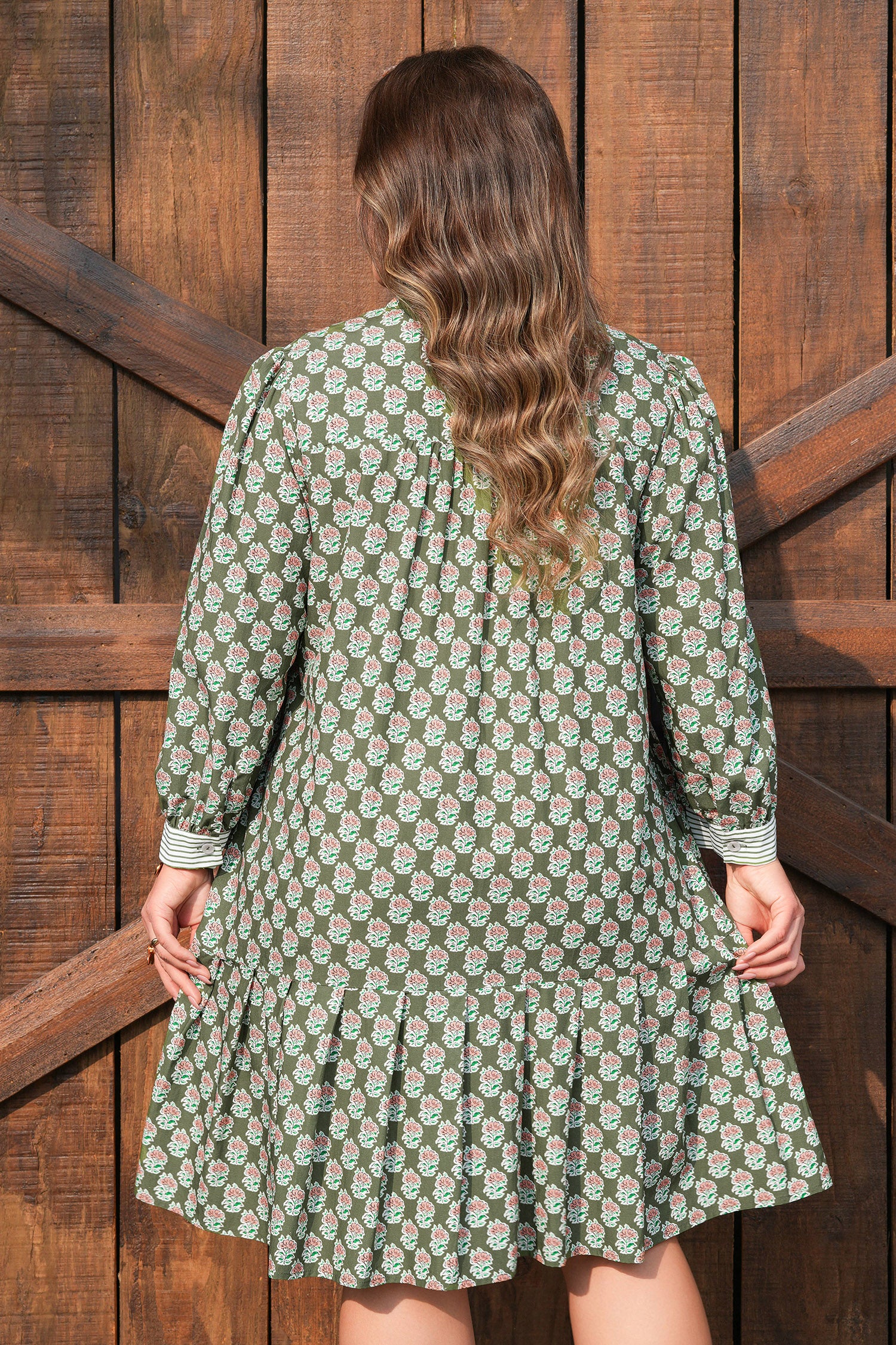 Рокля с флорален принт