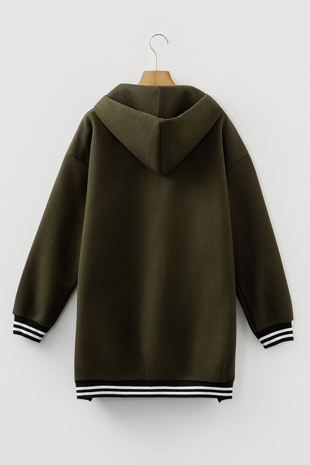 Long sweatshirt with hood 