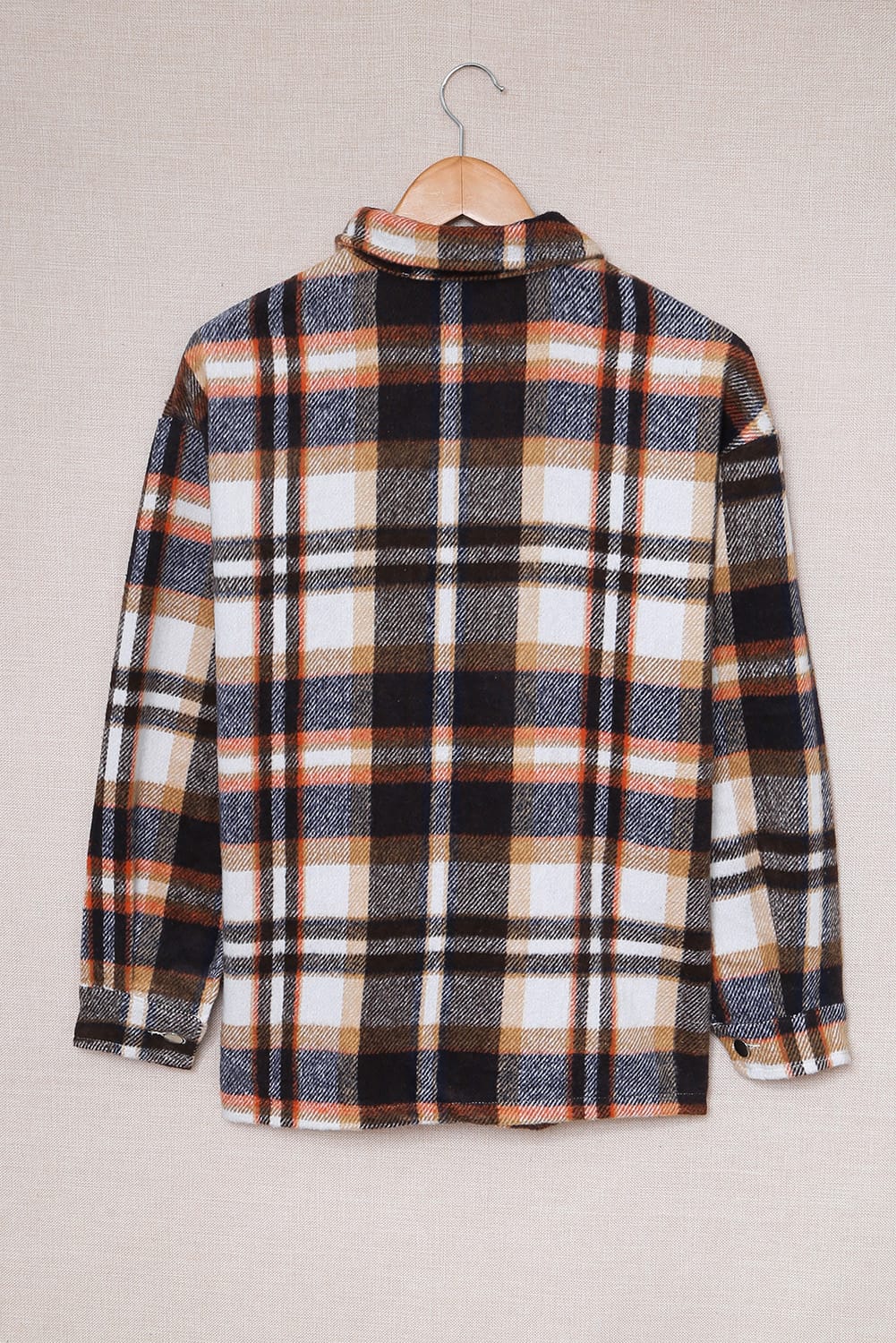 Plaid shacket shirt 