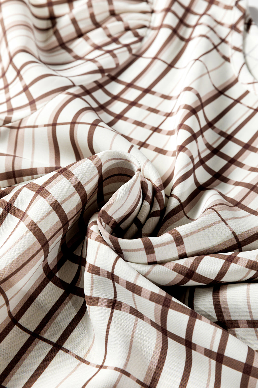 Карирана блуза