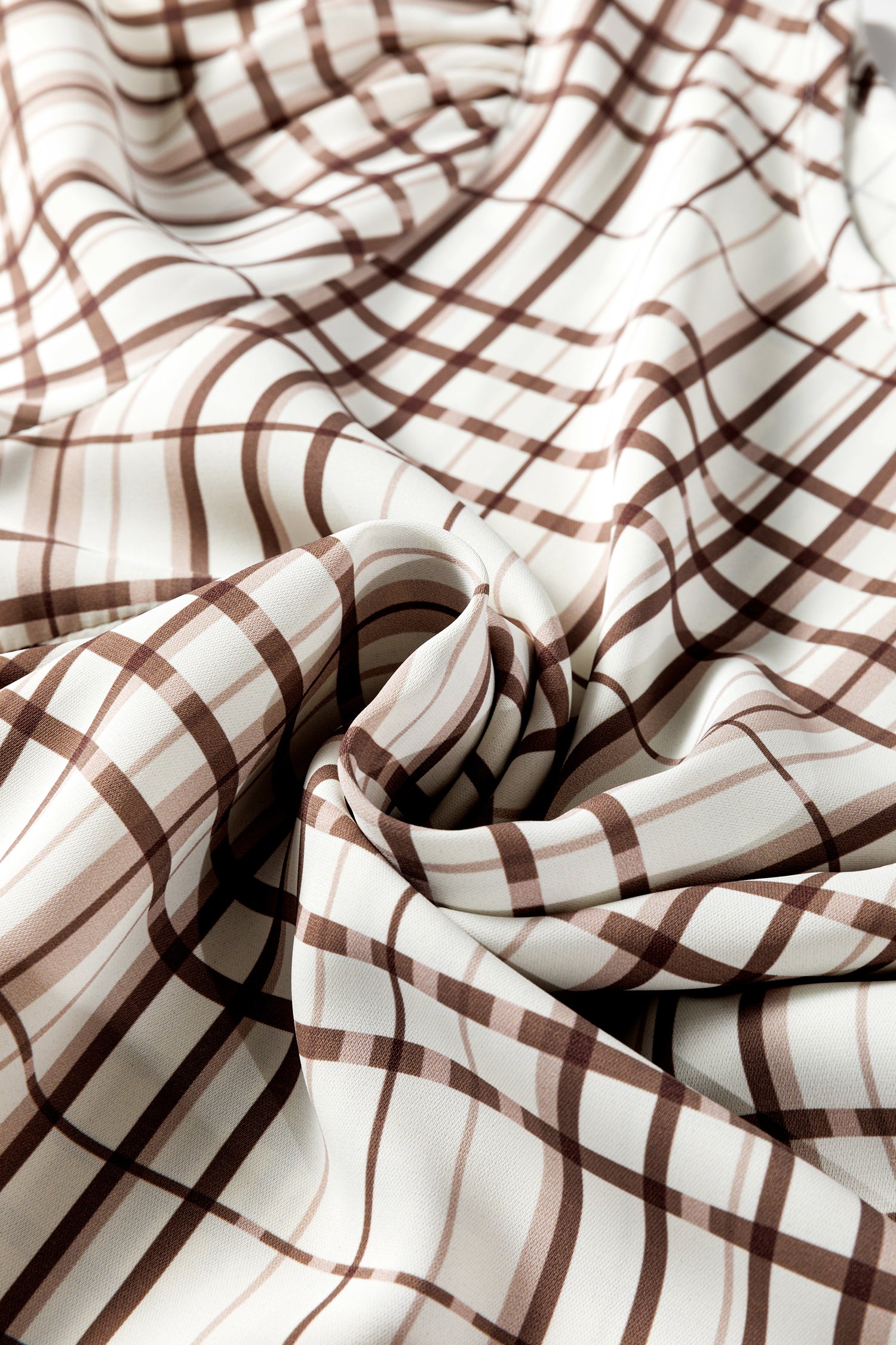 Карирана блуза