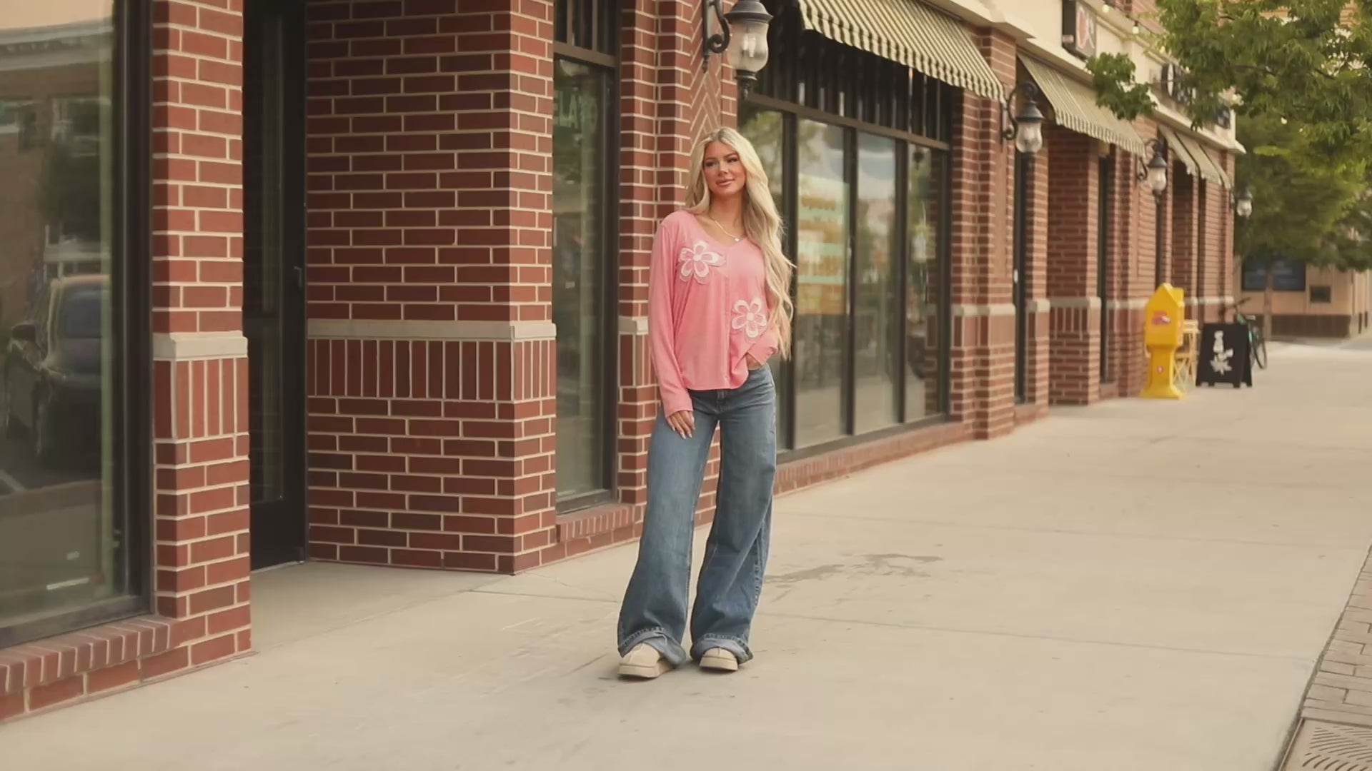 Блуза с дълъг ръкав